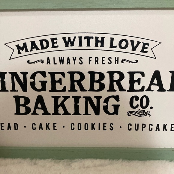 Target BP 2019 Christmas Gingerbread Baking Sign - Picture 3 of 8